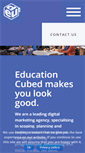 Mobile Screenshot of educationcubed.com